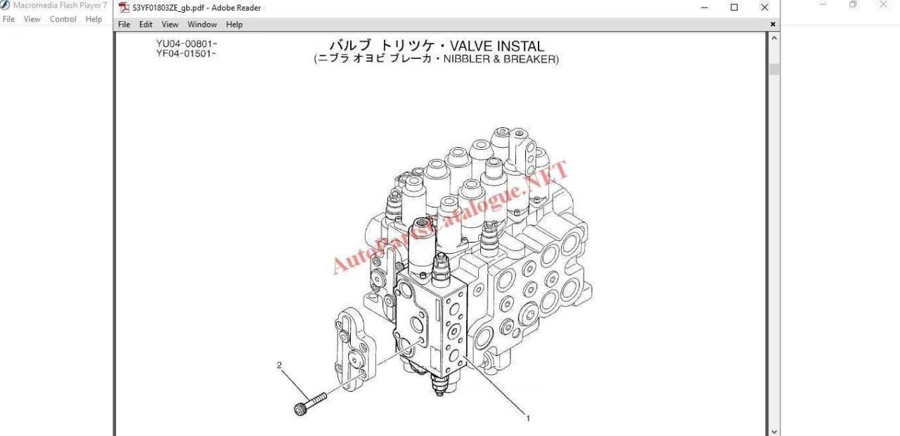 Kobelco Excavator Japan Parts Catalog PDF – Download