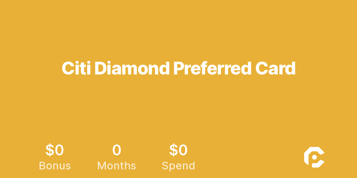 Citi Diamond Preferred Card | CardPointers