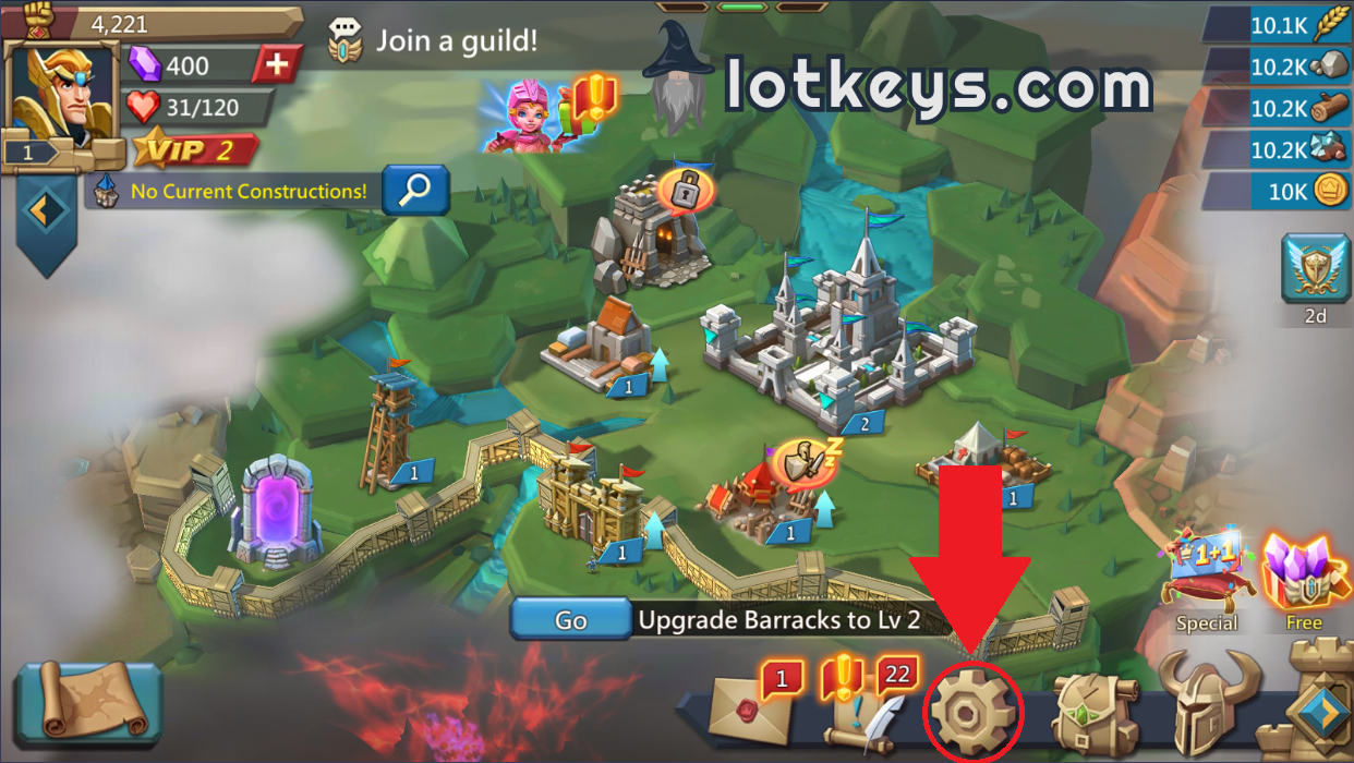 Lords mobile diamond store